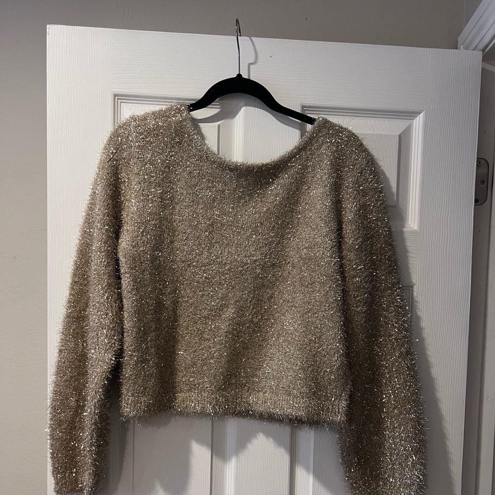 Anthropologie Eyelash Sweater